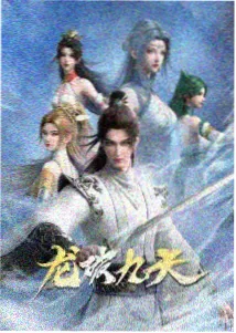 声音设计练习卡片封面，波形图与耳机简笔画